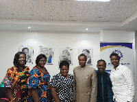 YAWC Network officials with Professor PLO Lumumba