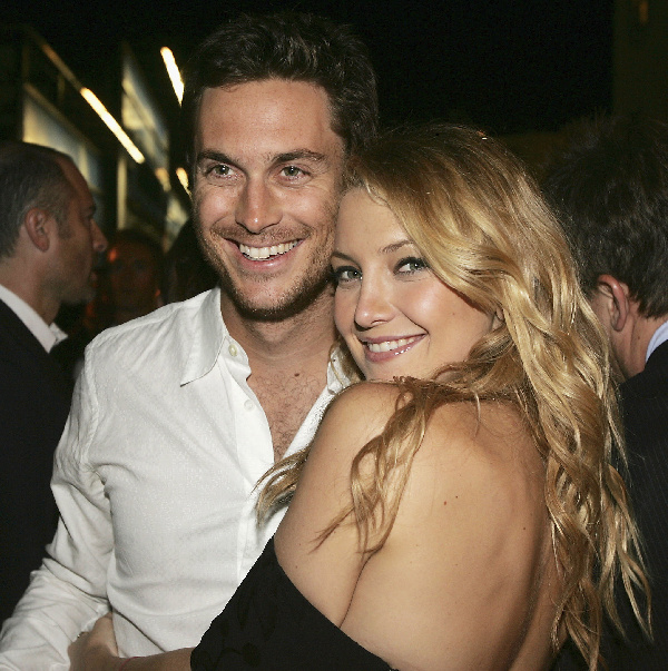 Oliver and Kate Hudson