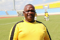 Black Satellites coach, Jimmy Cobblah