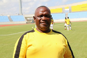 Black Satellites coach, Jimmy Cobblah