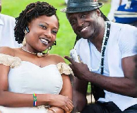 Reggie Rockstone and his wife