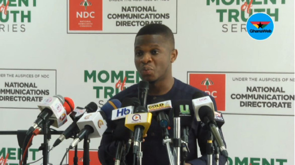 National Communications Officer of the NDC, Sammy Gyamfi