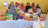 Some of the beneficiaries with starter packs