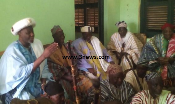 The delegation was led by Tule Wura, Alhaji Rashid Mahama