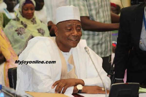 Boniface Abubakar Siddique,Minister Nominee for Zongo Development and Inner cities