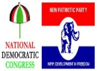 New Patriotic Party and National Democratic Congress emblem