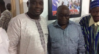 Mallam Umar with Nana Addo during 2016 campaign