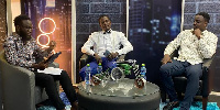 Eustace Akwei was speaking on the Men's Lounge show