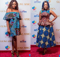 Elegant actresses Yvonne Nelson and Joselyn Dumas