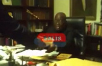 A scene from the alleged bribery video