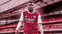 Arsenal midfielder Thomas Partey