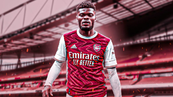 Arsenal midfielder Thomas Partey