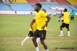 Black Stars midfielder Thomas Partey