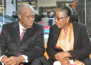 Paa Kwesi And Wife 