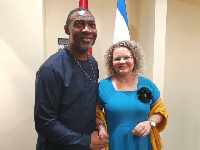 Dr Lawrence Tetteh and Madam Shani Cooper