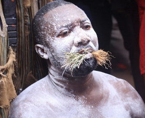 Newly Installed Chief Of Nsawam,  Nana Kwamena Ansah I