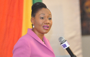 Chairperson of the Electoral Commission of Ghana, Jean Adukwei Mensa