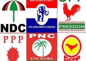 Political Parties Flags