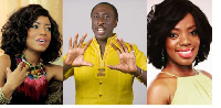 Joselyn Dumas, KSM and Shirly Frimpong Manso