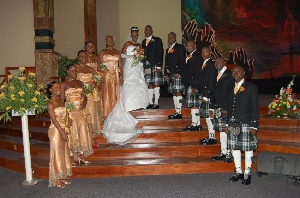 Paul Adom-Otchere's wedding picture