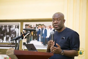 Information Minister, Kojo Oppong Nkrumah