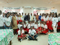 A group photo of participants at the programme