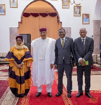 President of Niger with delegation of the African Court