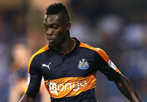 Newcastle winger Christian Atsu