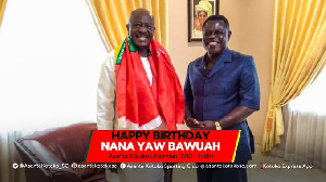 A Photo Of Nana Yaw Bawuah And Asante Kotoko Board Chairman, DR. Kwame Kyei.jfif