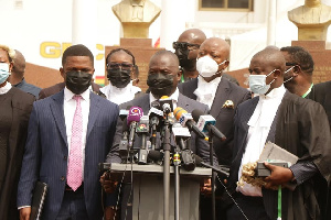 Mahama's Legal team