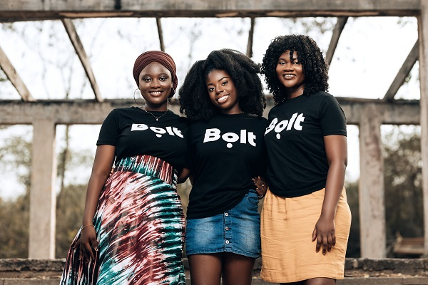 (L&R) Rabiatu Mahmud, Sharon Darko and Keziah Odoi