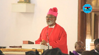 Archbishop Charles Palmer-Buckle preached at the Requiem Mass for Rawlings