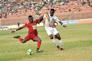 Frederick Boateng  in action for Kotoko