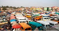 File Photo: Public transport parked a local car-park