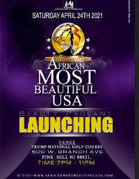 African Most Beautiful USA pageant