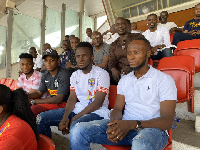 Former Ghana internationals Anthony Baffoe and Yussif Chibsah