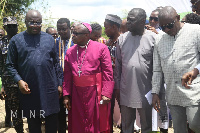 Vice President Dr Mahamudu Bawumia with Benito Owusu-Bio and other dignitaries