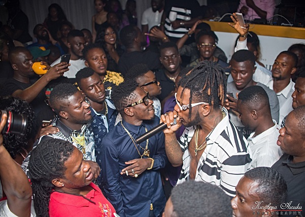 Burna Boy and Shatta Wale got patrons dancing all night long