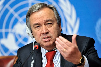 The secretary-general reiterated his call on all armed groups to lay down their weapons