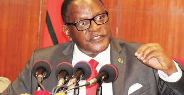 Malawi's President, Lazarus Chakwera