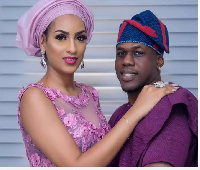 Juliet Ibrahim with her boyfriend