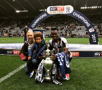 Christian Atsu and his family