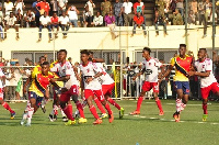 Hearts beat WAFA 4-0 on Sunday