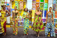 Vlisco Capsule Collection is back in the flagship store at Accra Mall