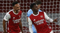 Eddie Nketiah is learning from Aubameyang