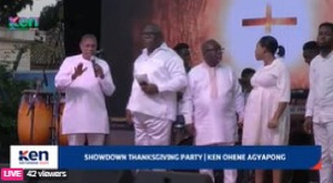 Ken's Showdown thanksgiving service