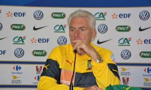 South African coach Hugo Broos