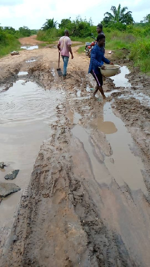 The bad roads are negatively impacting movement of people, goods and services