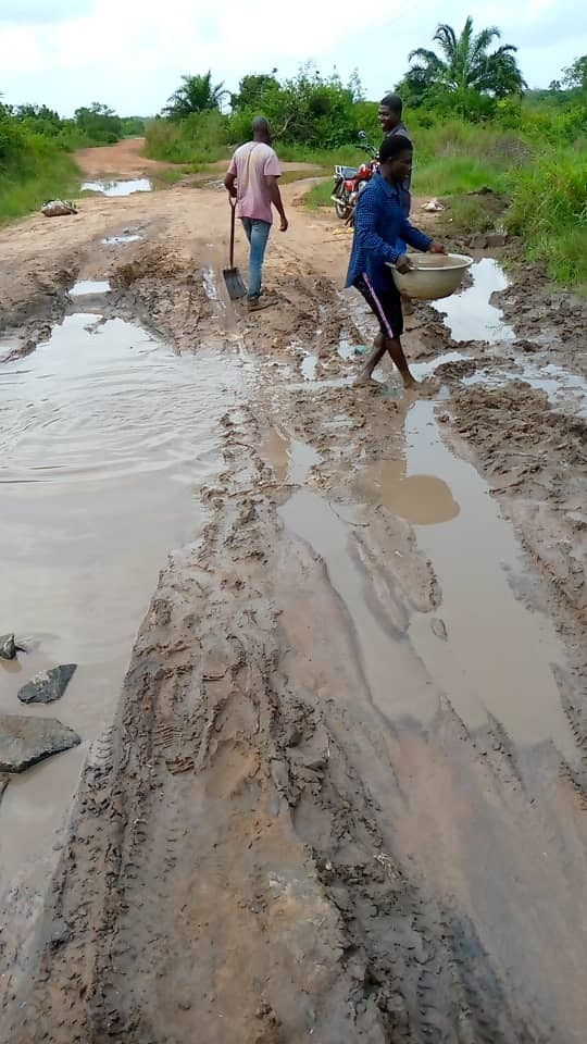 The bad roads are negatively impacting movement of people, goods and services