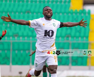 Aduana Stars Striker, Bright Adjei 